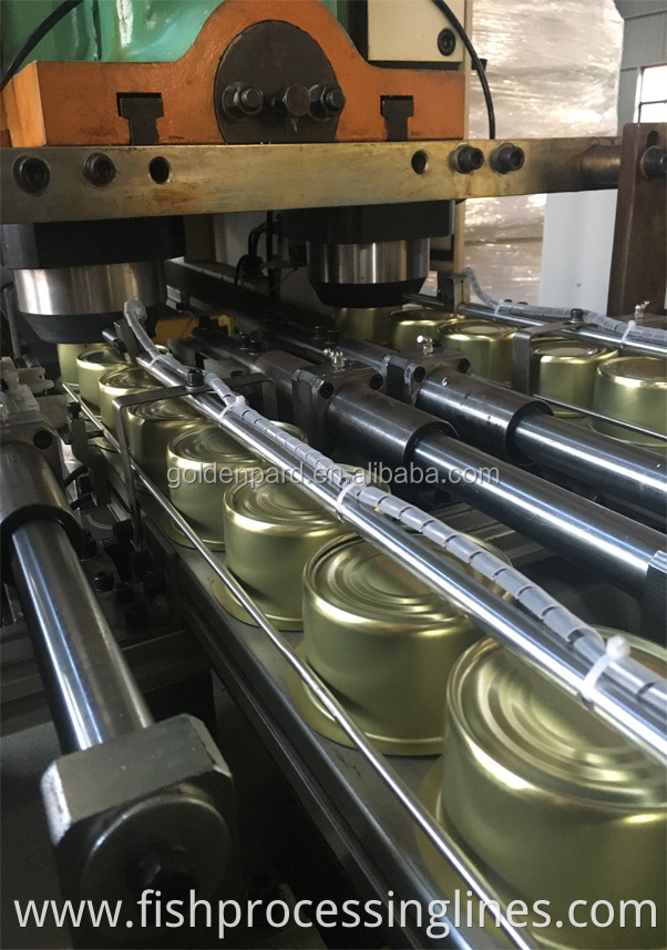 Automatic sardine tin can making machine metal food tin can making machine production line